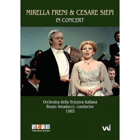Mirella Freni & Cesare Siepi in Concert (DVD), Video Artists Int'l, Music & Performance
