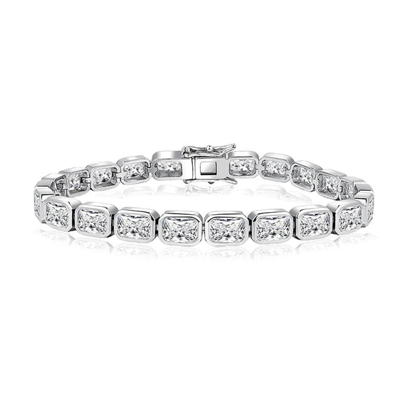 Miren Trendy Fashion Bracelet ā Exquisite White, Gold & Pink Zircon, Ultimate Luxury, Unisex, The Perfect Gift for Men and Women