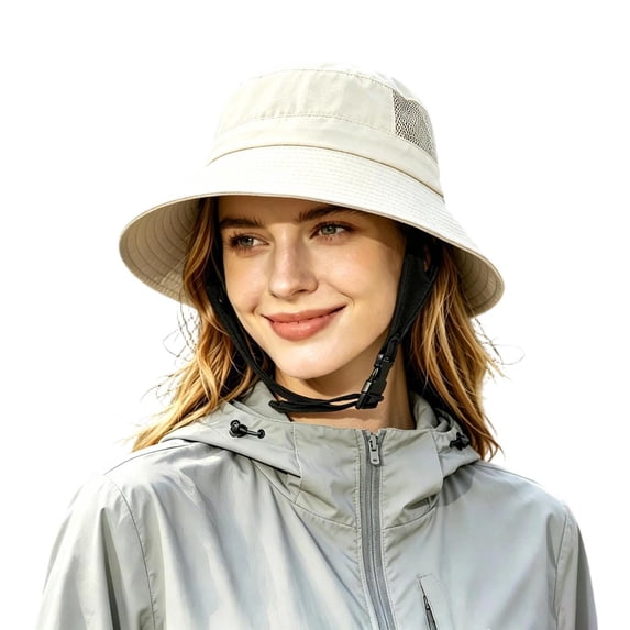 Miretho Waterproof Sun Hat, Rain Hat for Women, UPF 50 UV Protection, Wide Brim, Packable, Lightweight, Fishing Hat for Hiking, Travel