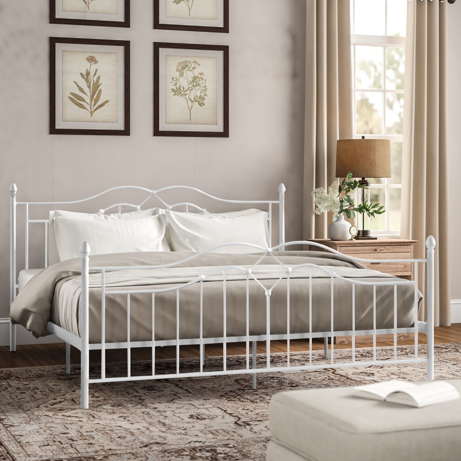 Mirfield Platform Bed Warranty Length 1 Year 20.5 H