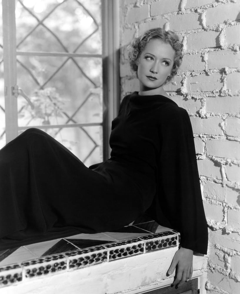Miriam Hopkins At Her Beverly Hills Home Canvas Art - (16 x 20)