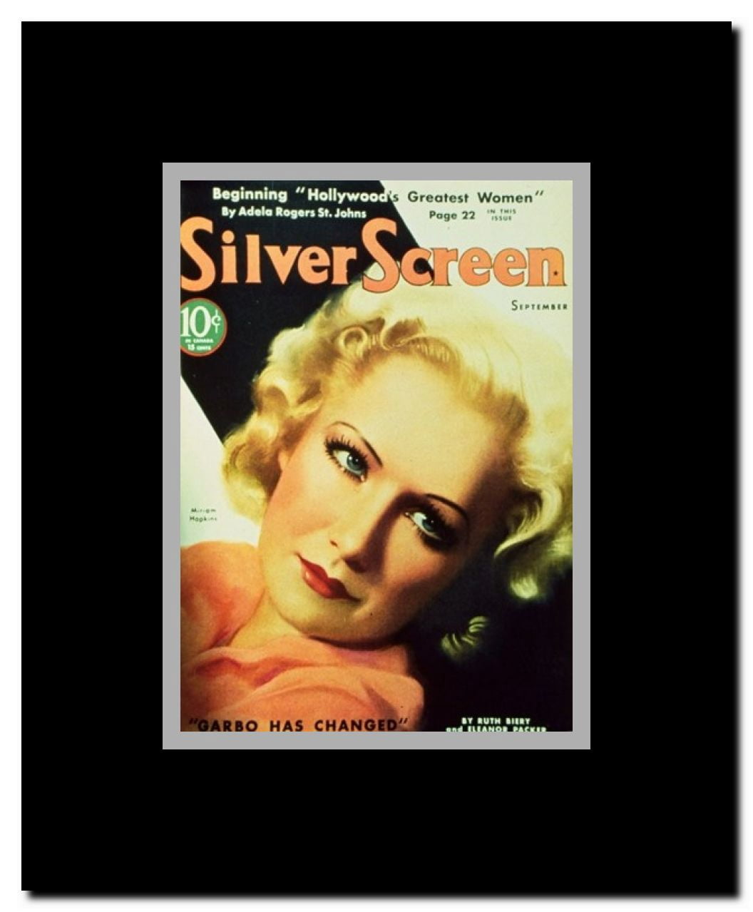 Miriam Hopkins Framed Movie Poster