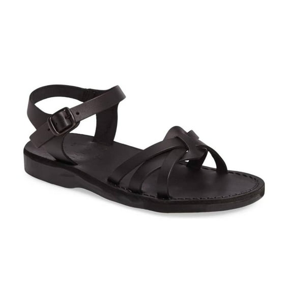 Miriam - Leather Slingback Buckle Sandal - Womens Sandals