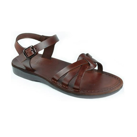 Miriam - Leather Slingback Buckle Sandal - Womens Sandals