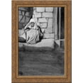 thumbnail image 1 of Miriam Shut Out from the Camp 24x18 Gold Ornate Wood Framed Canvas Art by James Tissot, 1 of 2