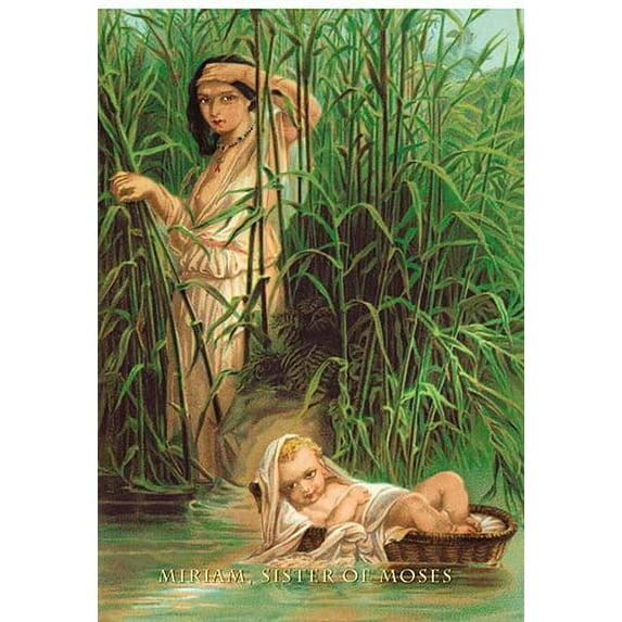 Miriam, Sister of Moses Fine art canvas print (20" x 30")