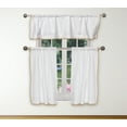 thumbnail image 1 of Miriam Solid Kitchen Curtain & Tier Set, 1 of 3