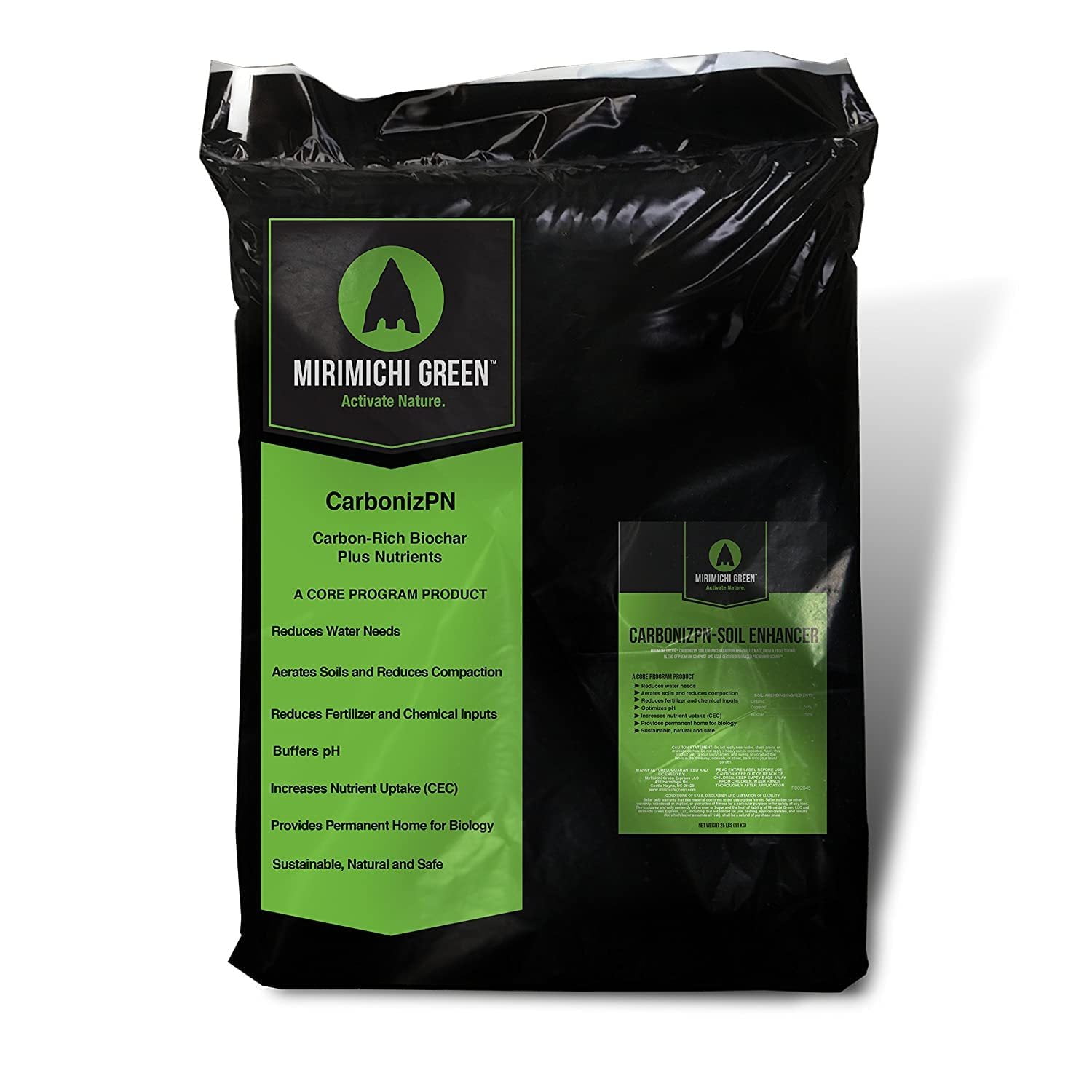 Mirimichi Green CarbonizPN Soil Enhancer 40LB - Walmart.com