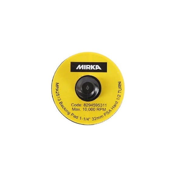 Mirka 1.25In Hard Twist Lock Backup Pad