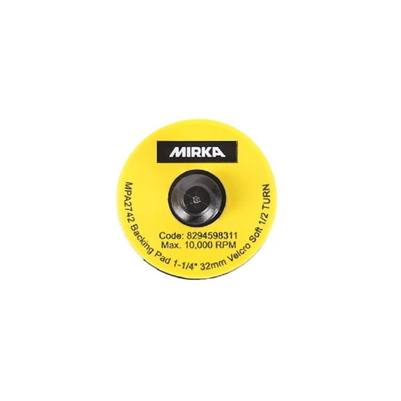 Mirka 1.25In Soft Grip Lock Backup Pad