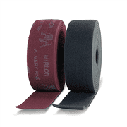 Mirka Abrasives Mirlon 18-573-447 18 Series Non-Woven Scuff Roll, 4 in W x 33 ft L, 360 Grit