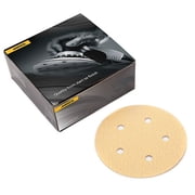 Mirka 23-321-120 5 5-Hole 120 Grit Dustless Adhesive Sanding Discs - 100 Pack