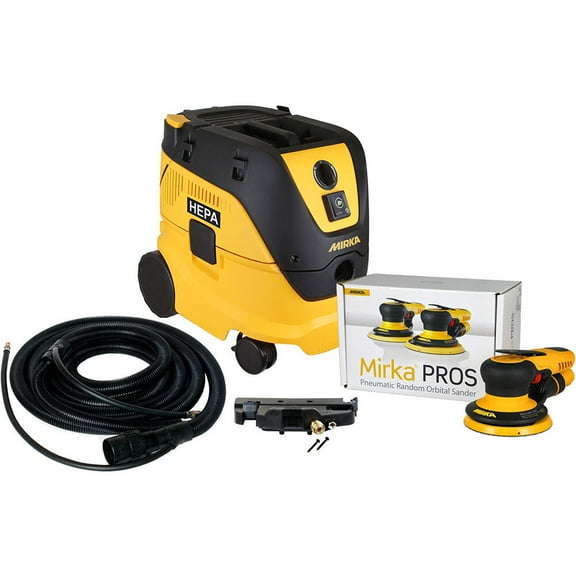 Mirka 5In 5Mm Orbit Sander Dust Free Basic System