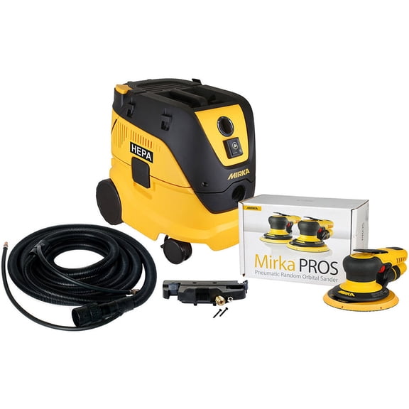Mirka 6In 5Mm Orbit Sander Dust Free Basic System
