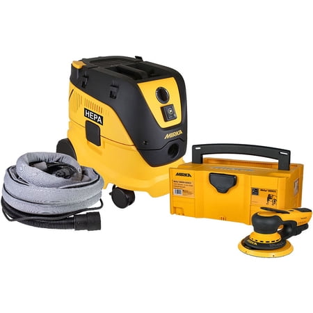 Mirka 6In 5Mm Orbit Sander Electric Dust Free Basic System