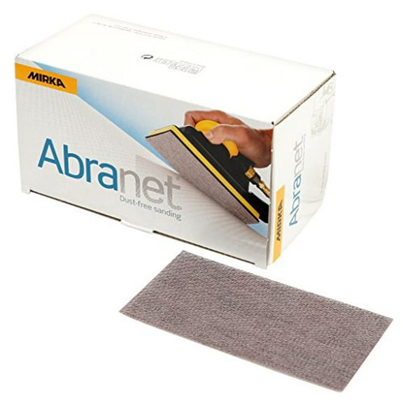 Mirka 9A 149 600 2 3 4 x 5 Inch 600 Grit Mesh Abrasive Dust Free Sanding Sheets Box of 50 Sheets