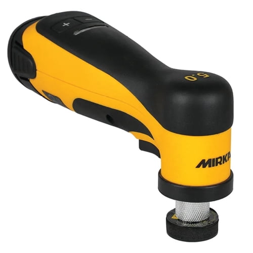 Mirka AROS150-B Angled Random Orbital Sander Kit, 5 mm Orbit, 12V Cordless
