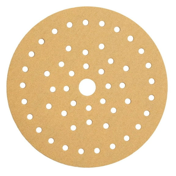 Mirka Gold 6In 180 Grt 50-Hole Sanding Disc 50Pk