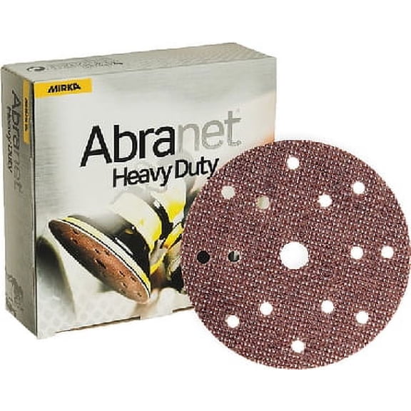 Mirka Abrasives HD61102580 HD61102580 Abranet Hd 6 inch 80G 25/Pk