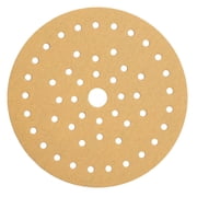 50 Pcs Mirka Gold 23-6MF-080 Multifit 6 Hook and Loop Sanding Discs, Grit 80