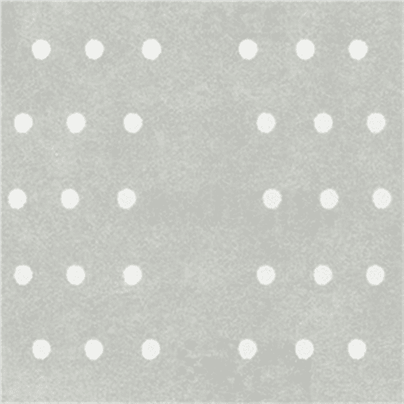 Mirka Abrasives Iridium 246MH1000 24 Semi-Open Coated Grip-On Sanding Disc, 6 in Dia, 1000 Grit, Gray