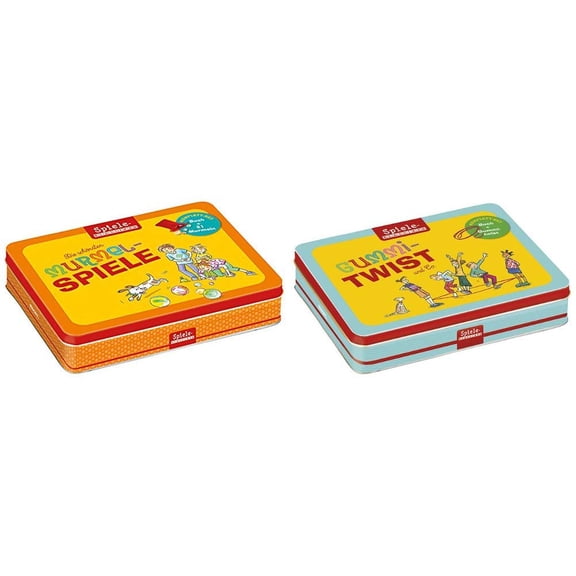 Mirka Jedamzik The most beautiful marble games in a tin: Spiele-Klassiker - bunte G (Hardcover)
