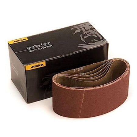 Mirka MA57.2.5.14.080 2.5 x 14 in. Hiolet X-wt Belt 80G, Maroon