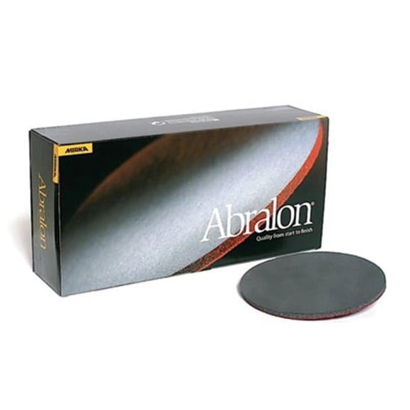 Mirka Ma8A.618.500 12In Abralon Foam Grip Disc 500 Grit - Grey