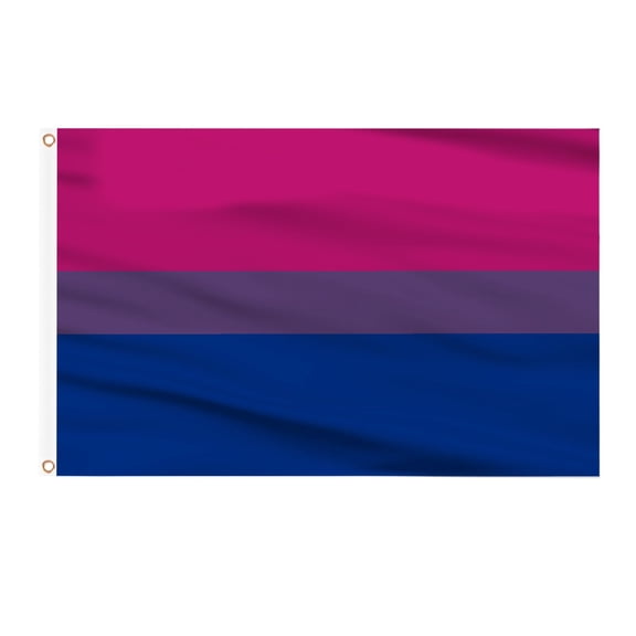 Mirlewaiy 3 x 5 Ft Pride Flag, Double-Sided Rainbow Identity Flag with Brass Grommets for Indoor Outdoor Display, Celebration, Event and Party Decorations