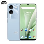 Miro A67 Unlock 8Core Android 14GO 6.75HD Large Screen Smartphone with Expandable Storage 1TB Blue