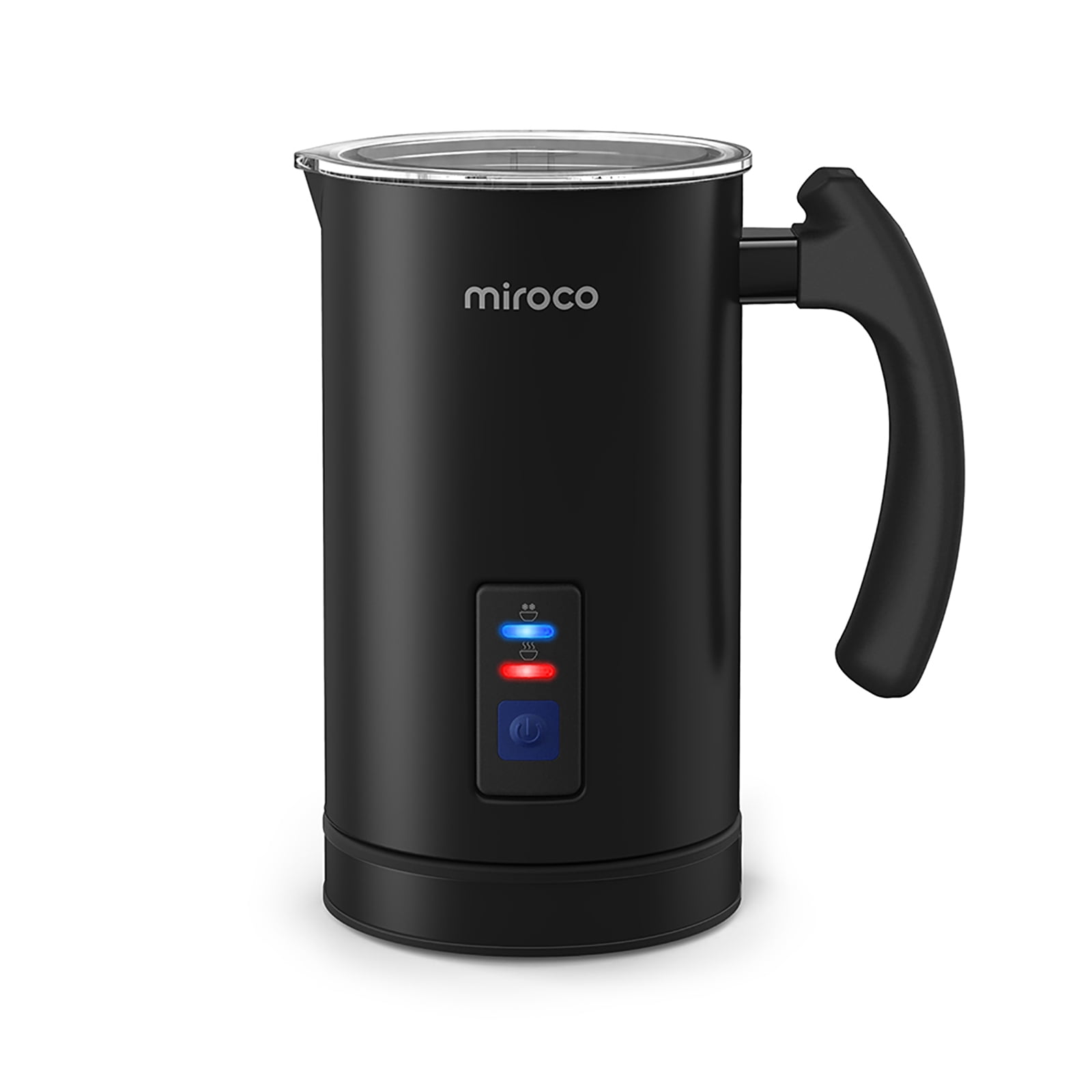 Miroco Milk Frother, Electric Milk Foam Maker 8oz for Coffee, Latte,  Cappuccino, Black - Walmart.com