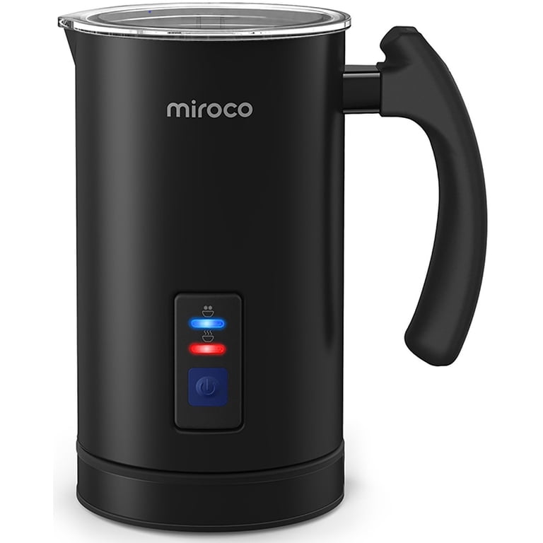 miroku Miroco Electric Milk Frother & Steamer, Hot & Cold Coffee Foam