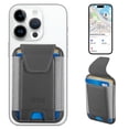 thumbnail image 1 of Miroddi Magnetic Phone Wallet, Works with Find My App, Magnetic Card Holder Wallets Compatible for iPhone 17/16/15/14/13/12 Series, Leather, RFID Blocking, 1 of 9
