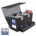thumbnail image 1 of Miroddi MTG Card Deck Box, Trading Card Storage Box with Commander Display, PU Leather TCG Card Holder for Magic The Gathering Sports Playing Cards, 1 of 9