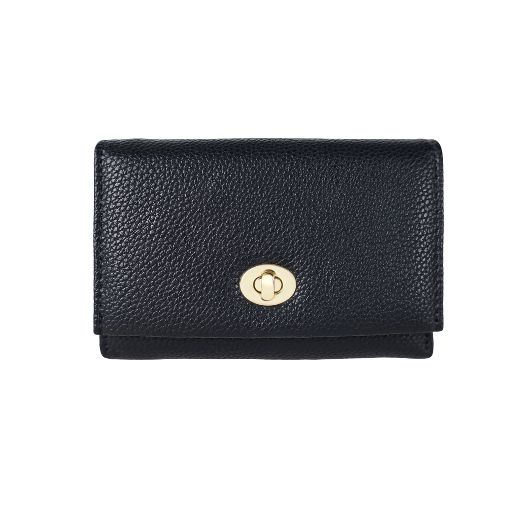 Miroddi Wallet for Women, Leather Tri-Fold Credit Card Holder Wallets ...