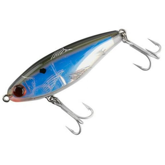 MirrOLure MirrOdine XL Suspending Twitchbait Fishing Lure, Green/Silver/Orange