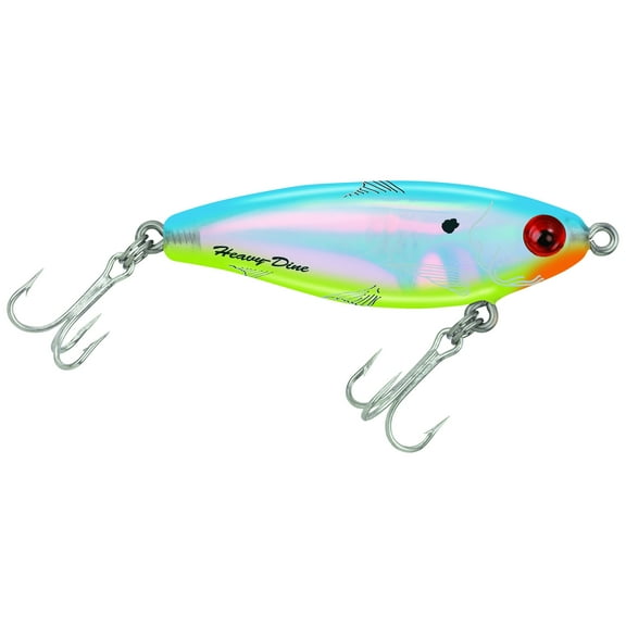 MirrOlure 18MR-CHBL Sinking Twitchbait 2 5/8" 7/16 oz, Blue Chartreuse
