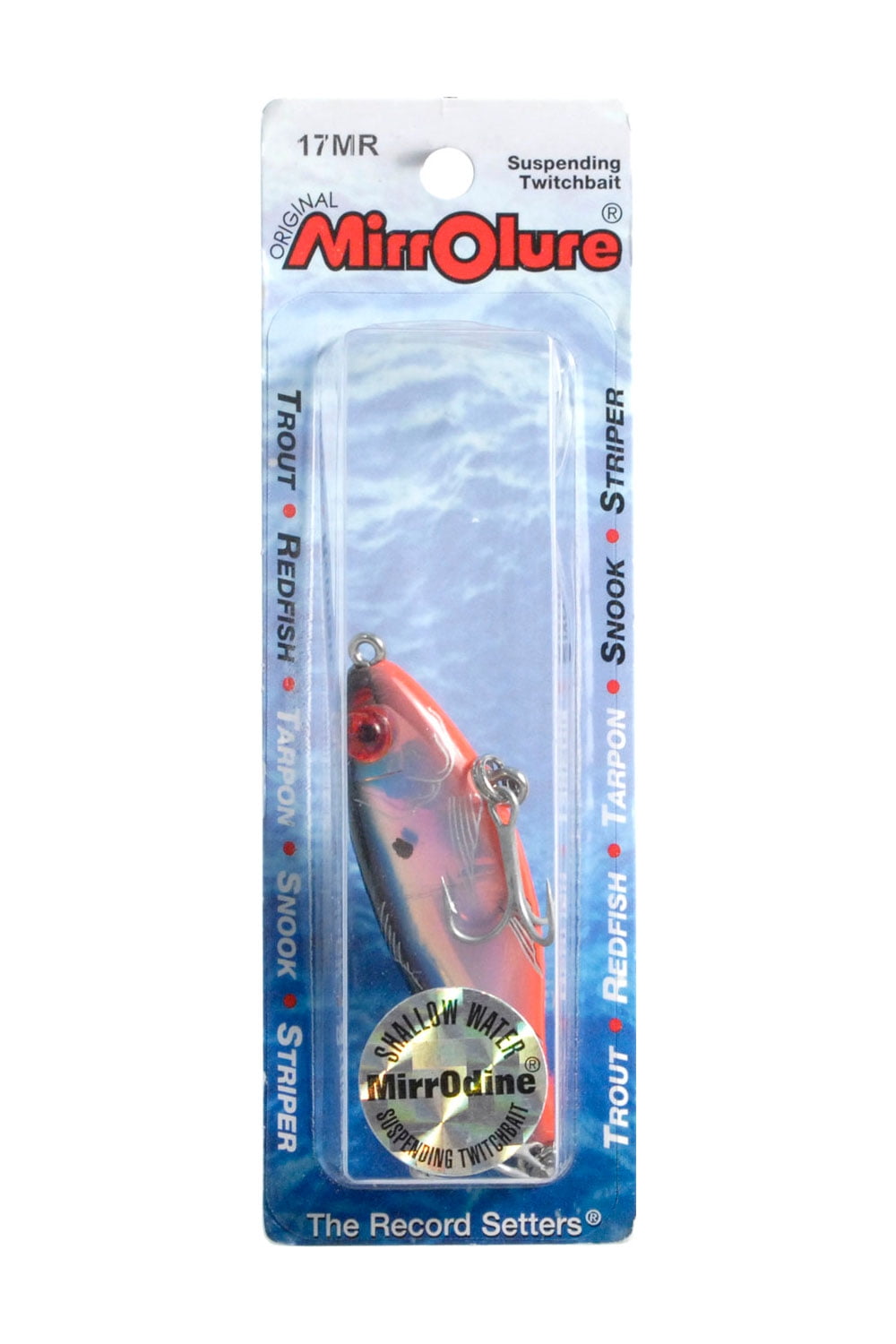 Leurre De Pêche L&S Mirrolure 19MR-S MirrOminnow – Twitchbait Suspending – Silver Scale 3/8 Oz – Neuf