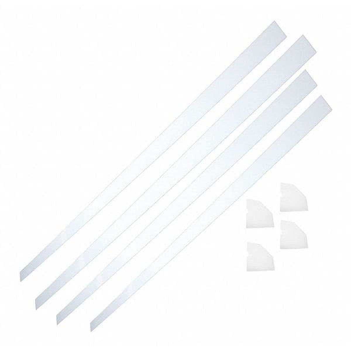 Mirredge Mirror Installation Kit,White,48 in W 34400