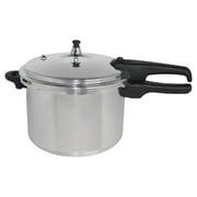 Mirro 6-Quart Pressure Cooker Silver/Black