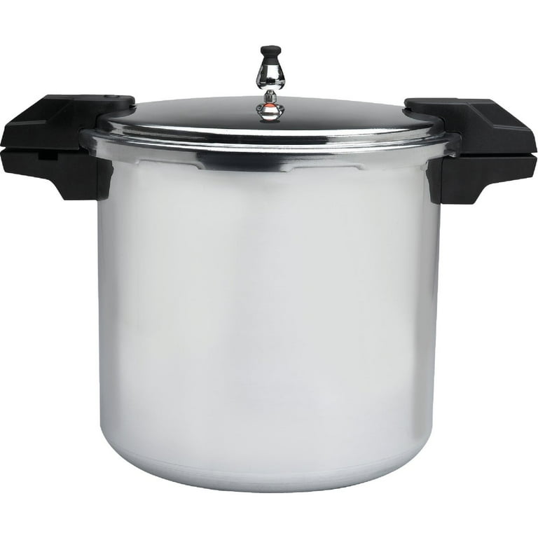 Mirro Large 22 Quart Aluminum Pressure Cooker Canner with Gauge