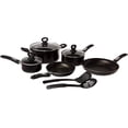 thumbnail image 1 of Mirro A797SA Get A Grip Aluminum Nonstick Cookware Set, 10-Piece, Black, 1 of 6