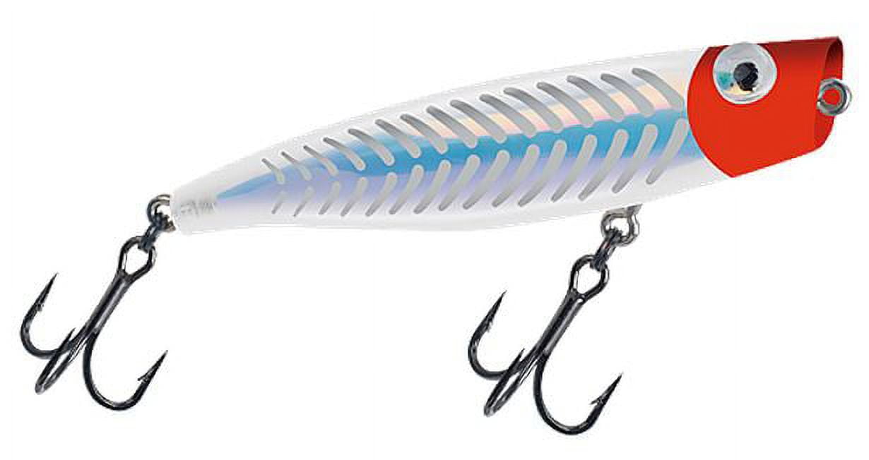 Mirrolure C36MR11SB Red Head/White/Silver Topwater 3 5/8in Fishing Lure 