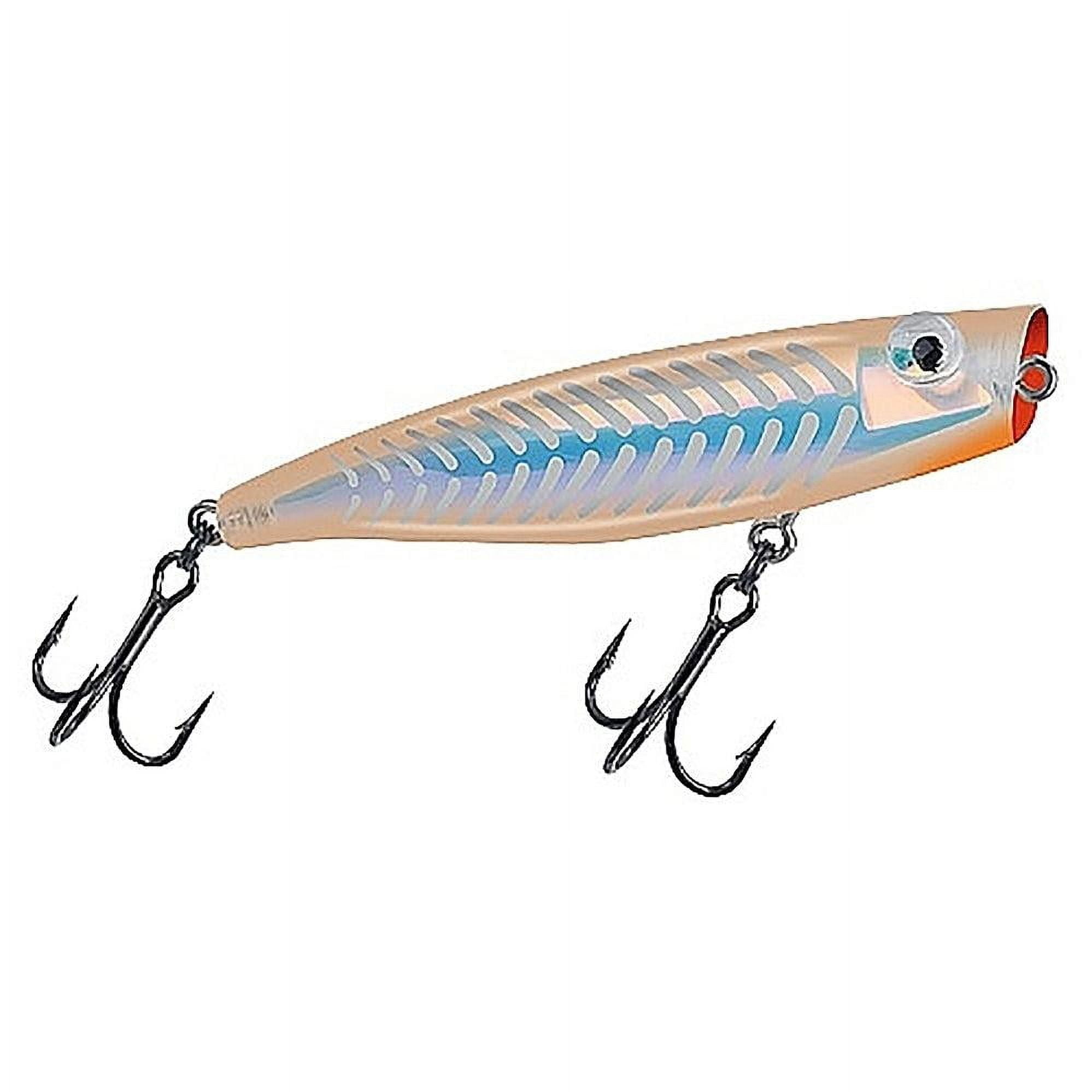 Mirrolure C36MRBNSB Black Back/White Belly/Silver Topwater 3 5/8in Fishing Lure