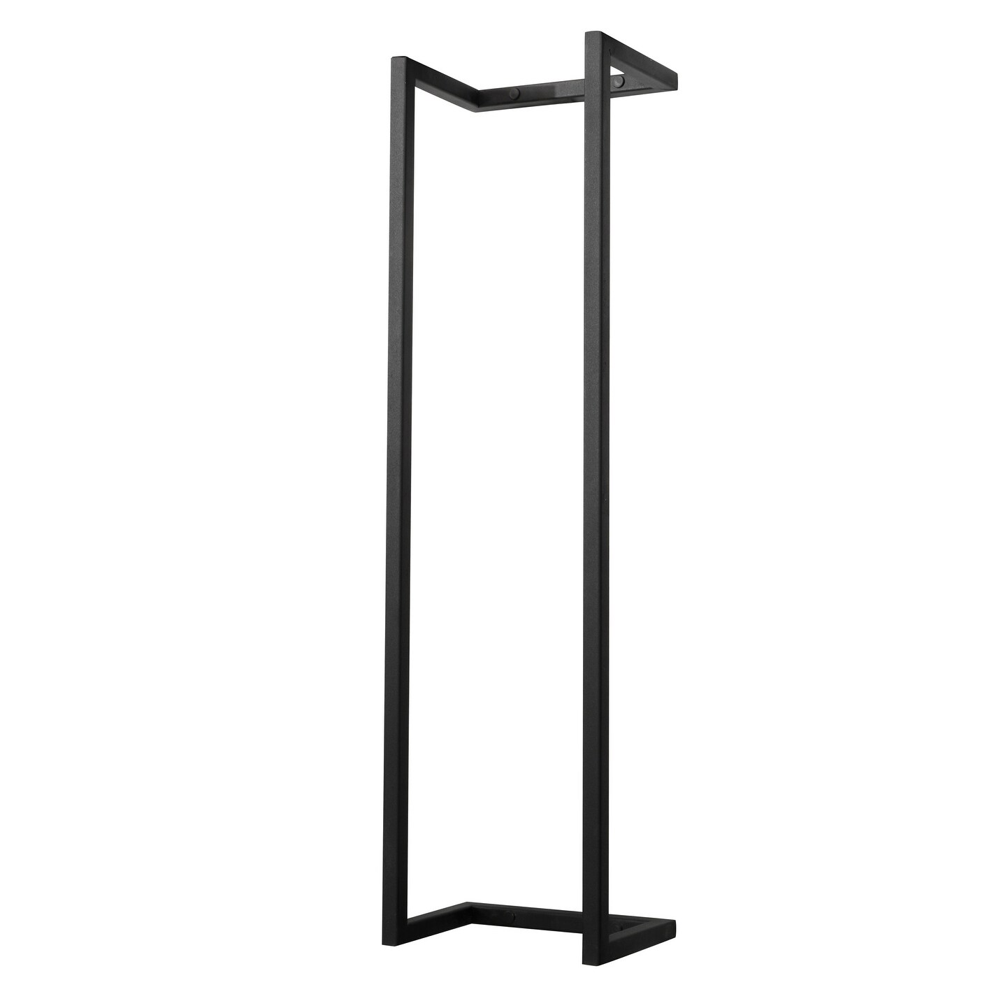 Mirrona Wall Mounted Towel Rack, Black Metal Towel Shelf 36 Inches