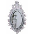 thumbnail image 1 of Elegant Lighting Murano 22" Decorative Mirror in Silver, 1 of 2