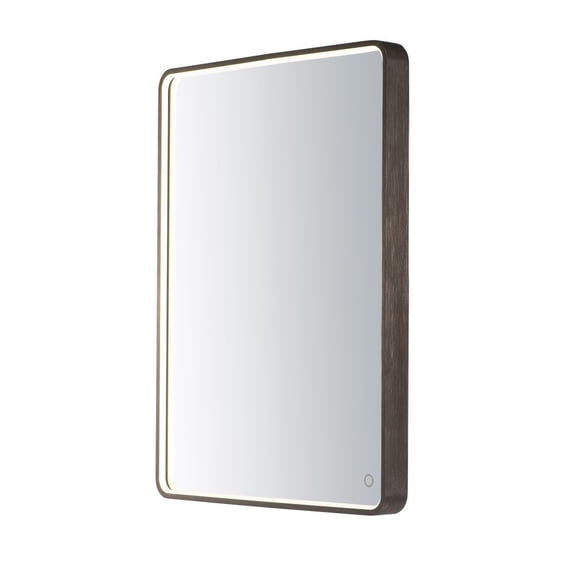 Mirror-25W 1 Led Rectangular Mirror-23.75 Inches Wide By 31.5 Inches High-Anodized Bronze Finish Et2 Lighting E42014-90Brz