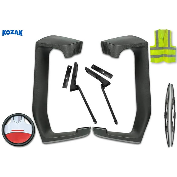 Mirror Arm Covers with Support Brackets Set Compatible with VNL 2018+