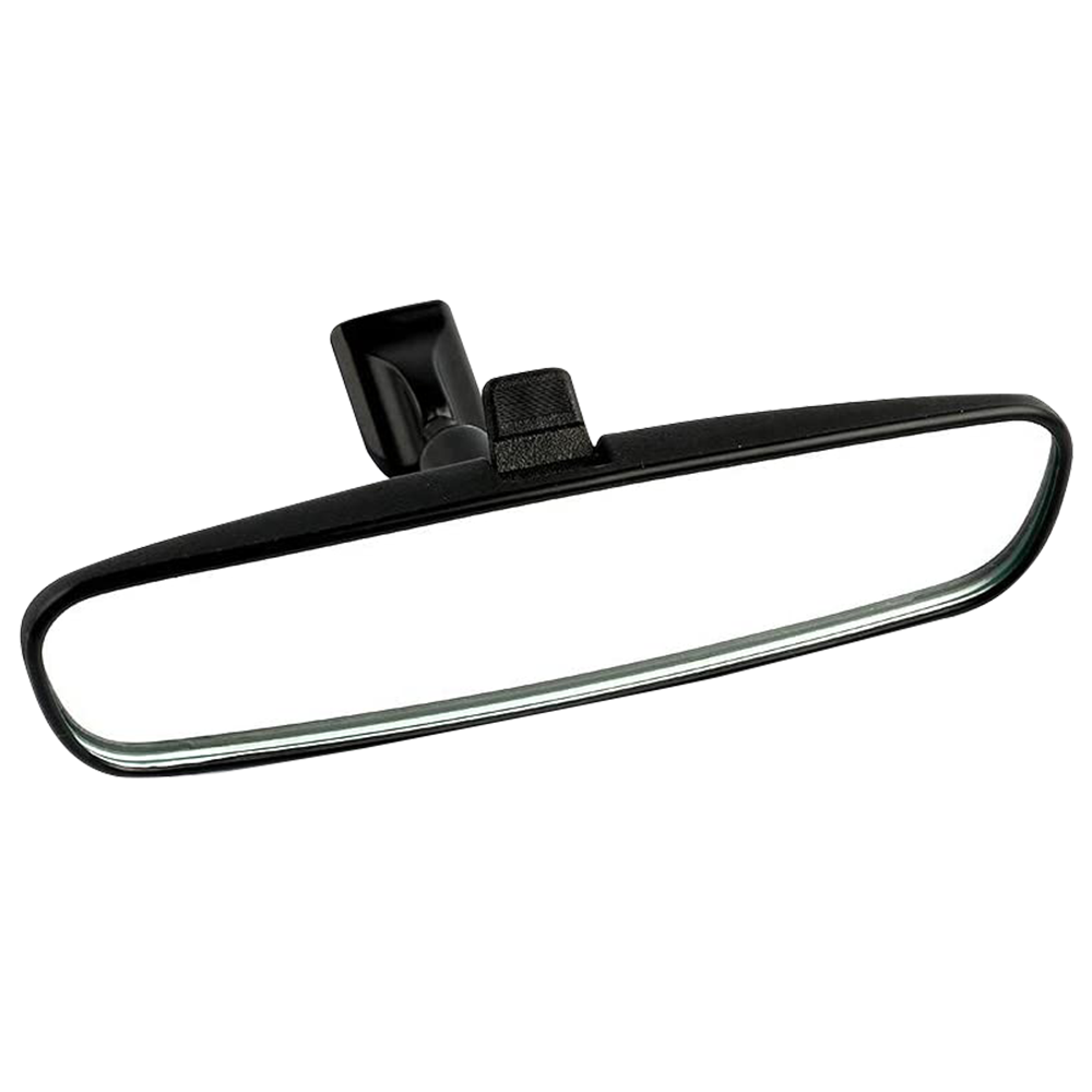 AUXITO Day/Night Rear-View Mirror – Fits Honda Accord, Civic, CR-Z (2003-2015) – Flat Glass, Black Finish, Direct Fit