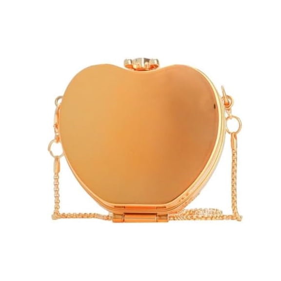 Mirror Bag with Metal Chain, Storing Keys, Earphones, Lip Balm, Perfect for Daily Use, Travel, Party, Ideal Gift